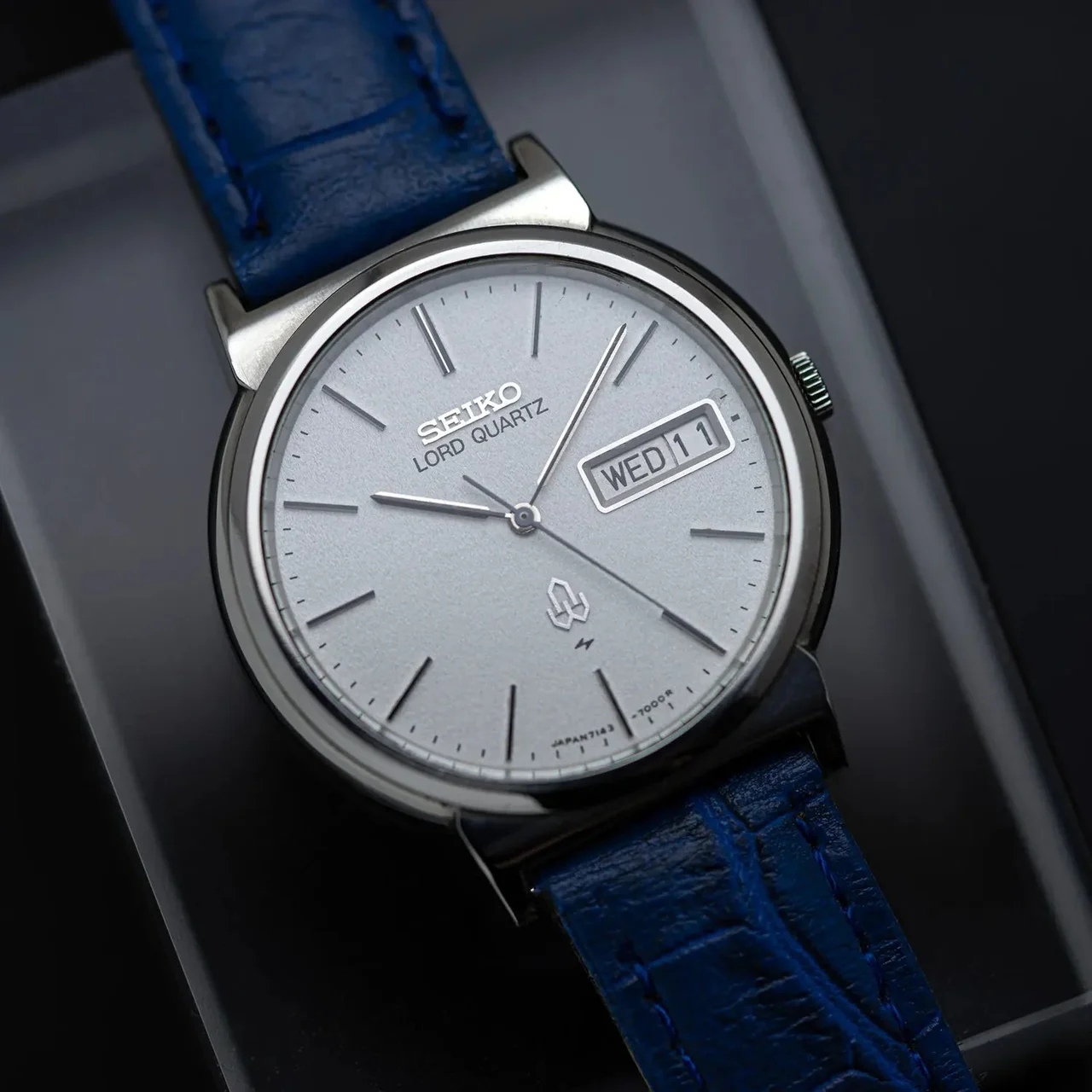 Seiko Lord Quartz, Ref. 7143-7000, Cal. 7143, Men’s Dress Vintage 35 mm kol saati