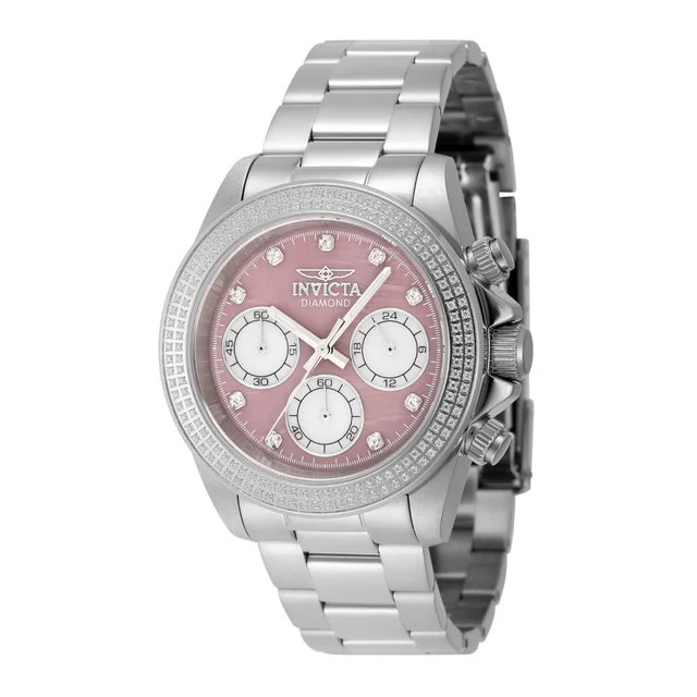 Invicta Open Box Elite Diamond 0.59 Carat Diamond Watch w/ Mother of Pearl Dial - 38mm. St