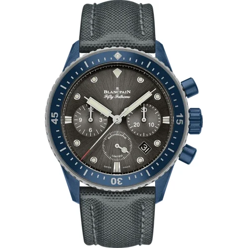 Blancpain Bathyscaphe Chronographe Flyback Ocean Commitment II 5200 0310 G52A kol saati