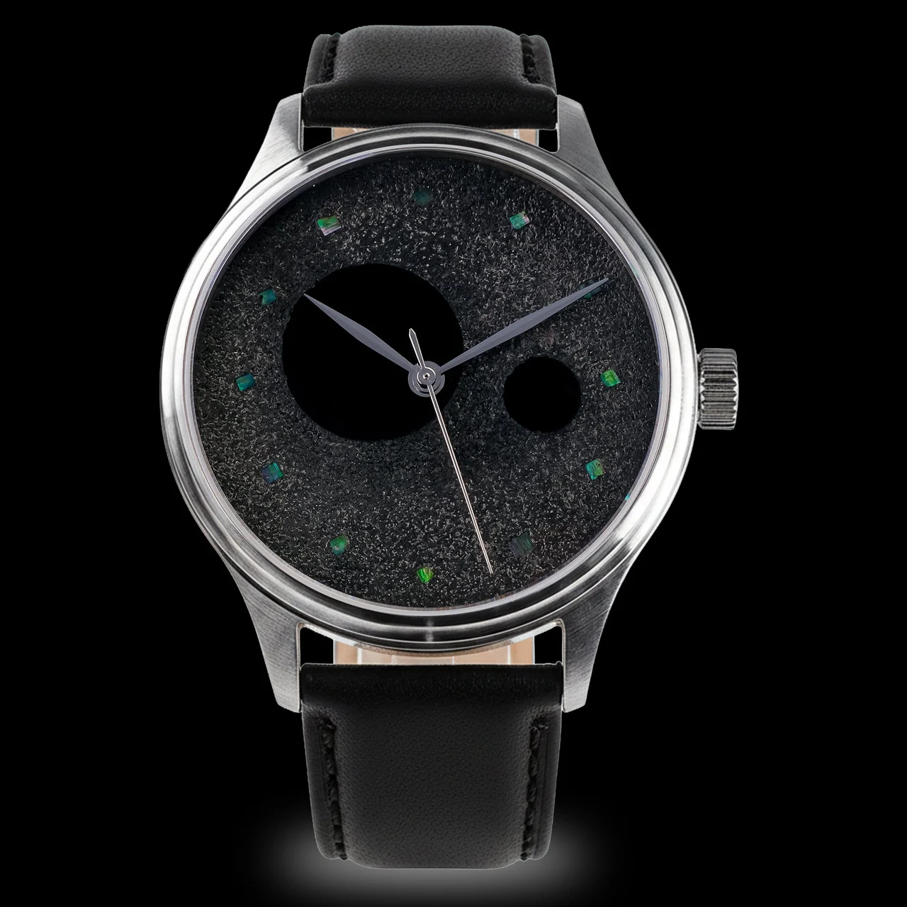 Wancher Watch Dream Watch - Charcoal Urushi Sumi Raden 42 mm kol saati