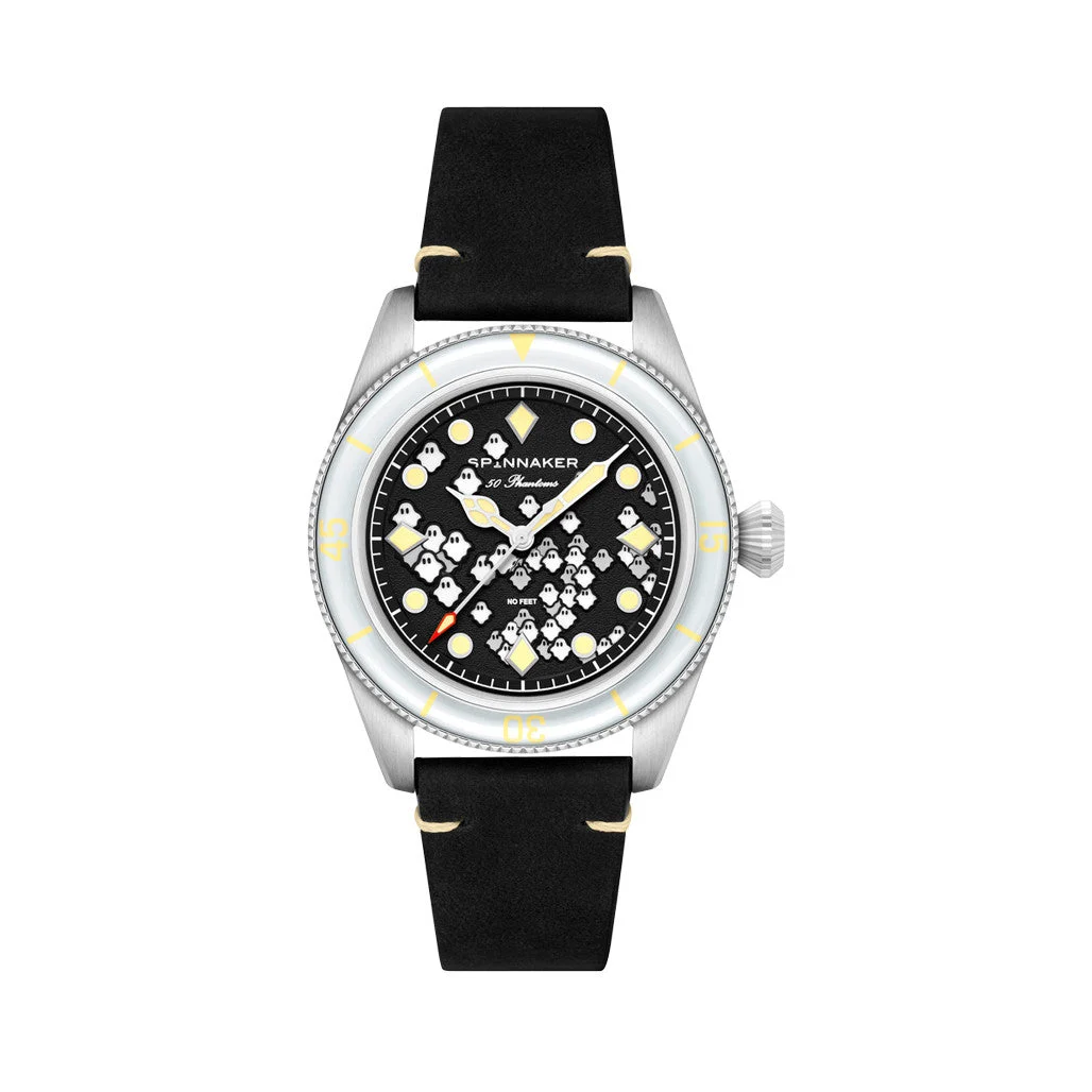 Spinnaker Fleuss Seconde Seconde Limited Edition with Phantom Grey Bezel #SP-5131-02 43 mm kol saati