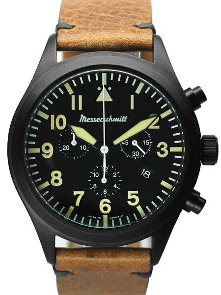 Messerschmitt Aviator Chronograph Watch #ME5030-44VS kol saati