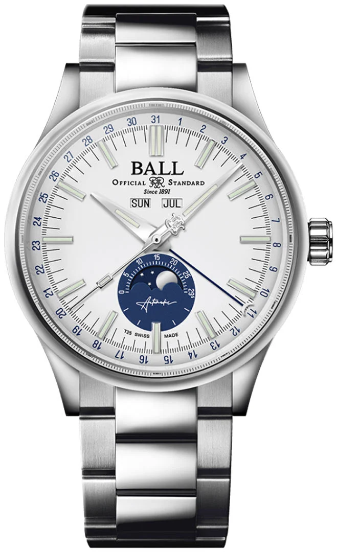 Ball Engineer II NM3016C-S1J-WH 40 mm kol saati