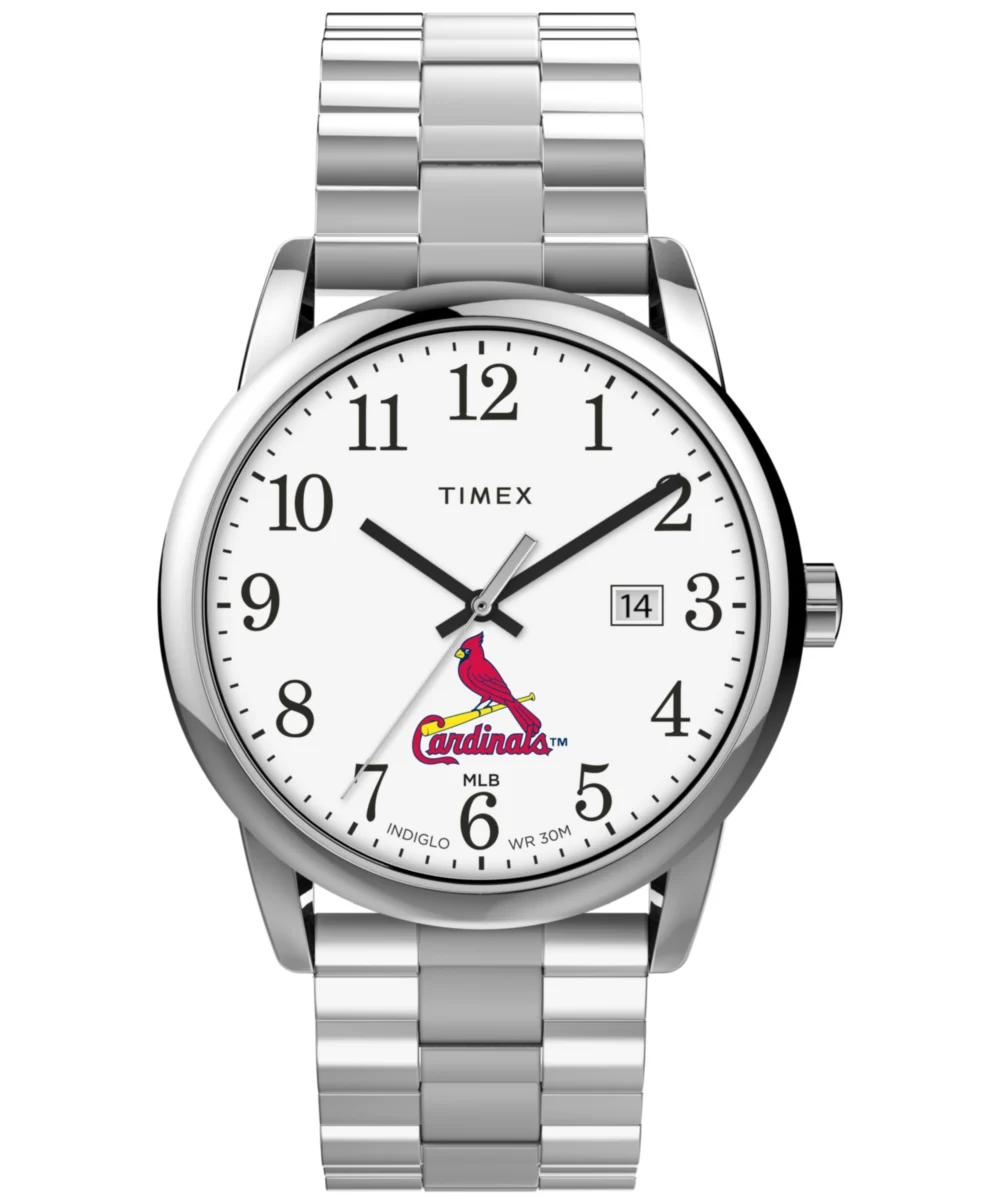 Timex Easy Reader Expansion Bracelet St Louis Cardinals TWZBCARMZ 38 mm kol saati