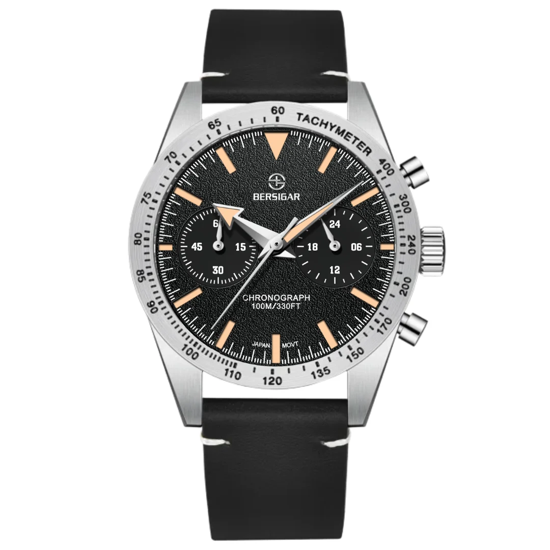 Bersigar Watches Ocular BG1766blACKstrap 40 mm kol saati