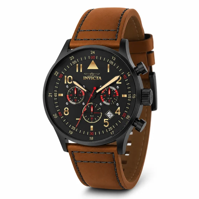 Invicta Chase Durer - Watch - 43mm, Brown (69561) kol saati