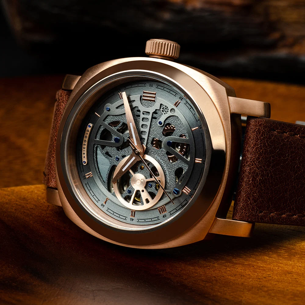 Aries Gold Rg-gyrg G 9025 RG-GYRG 40 mm kol saati