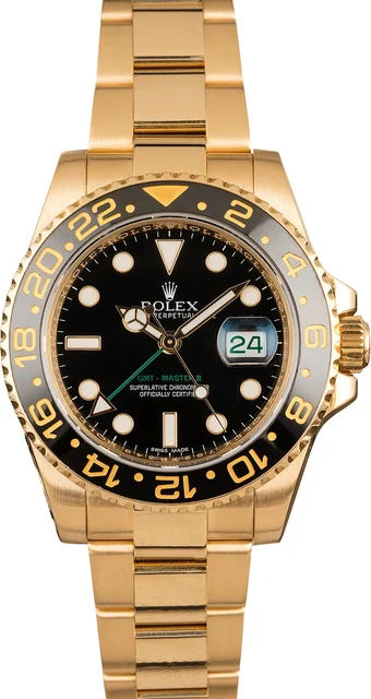 Rolex GMT-Master II Ref 116718 Black Dial 116718BKSO kol saati