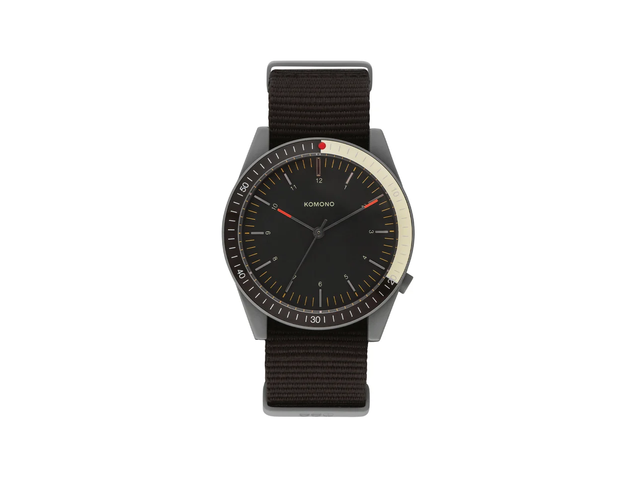 Komono Ray Shade Nato Black KOM-W4419 kol saati