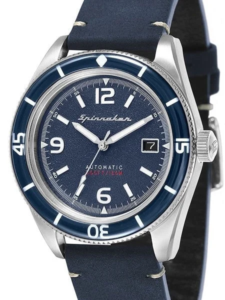 Spinnaker Fleuss Automatic Vintage Style Sports Watch with 43mm Case #SP-5055-03 kol saati