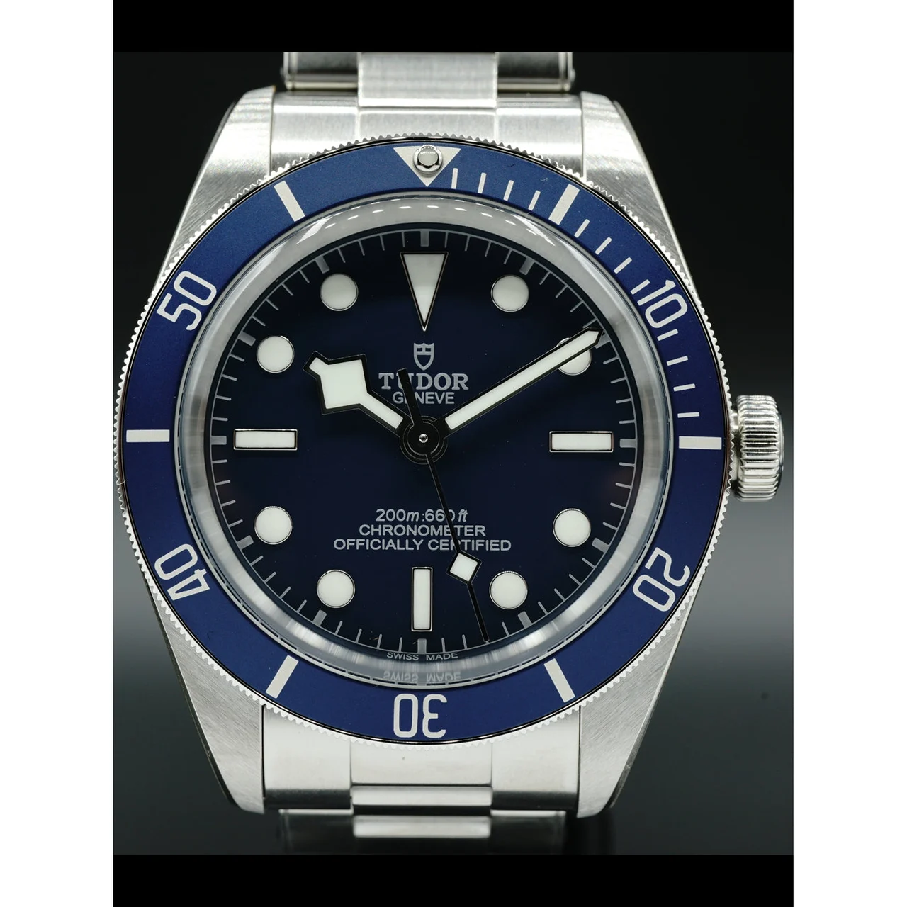 Tudor Blue on Bracelet 79030B 210000025610 39 mm kol saati