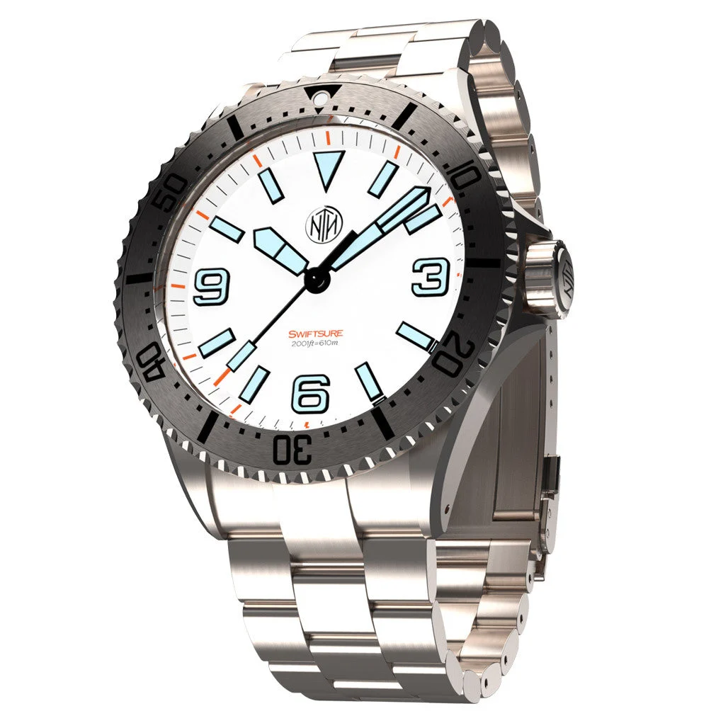 NTH Swiftsure 610-Meter Hi-Beat Automatic Dive Watch without Date #WW-2K1-SWSN kol saati