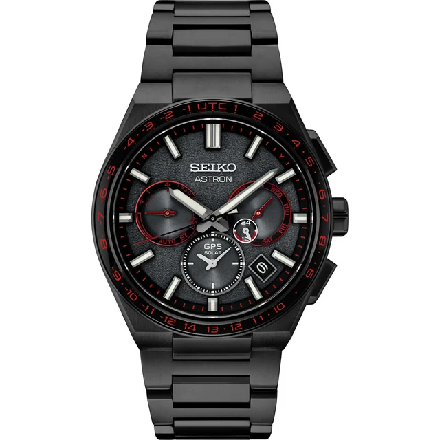 Seiko Astron GPS Solar Titanium Black Limited Edition SSH137 kol saati