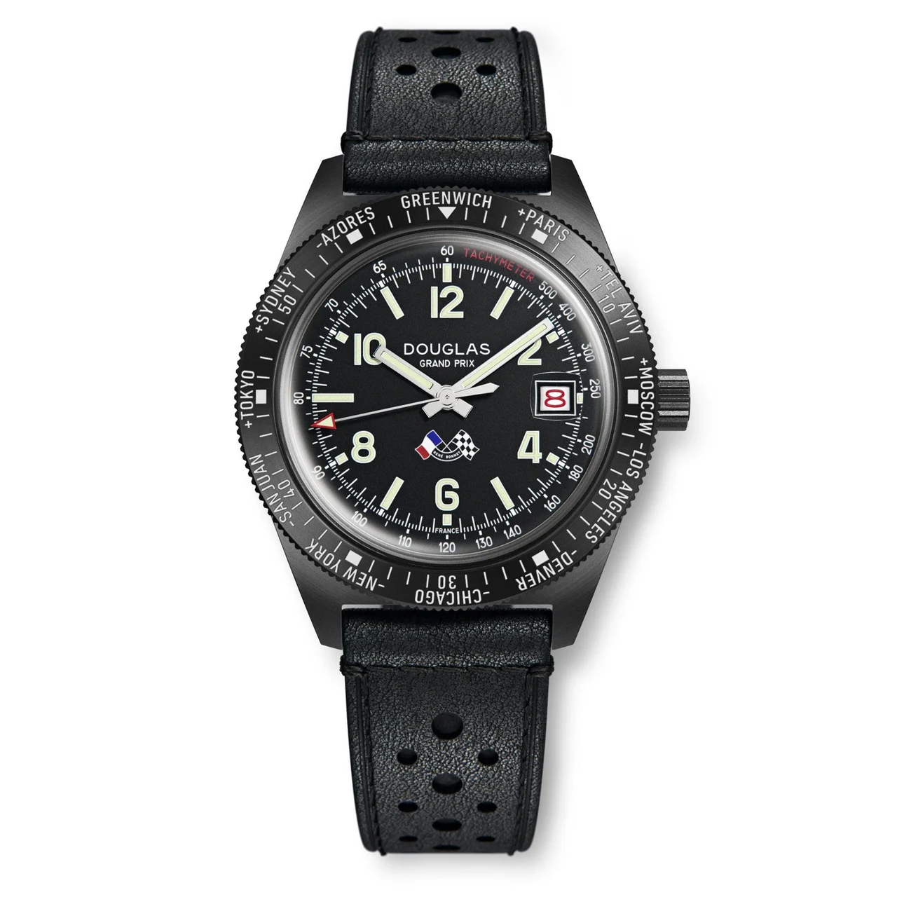 Wolbrook 22-SWGP-002-LR6-BLK-RBD 48 mm kol saati