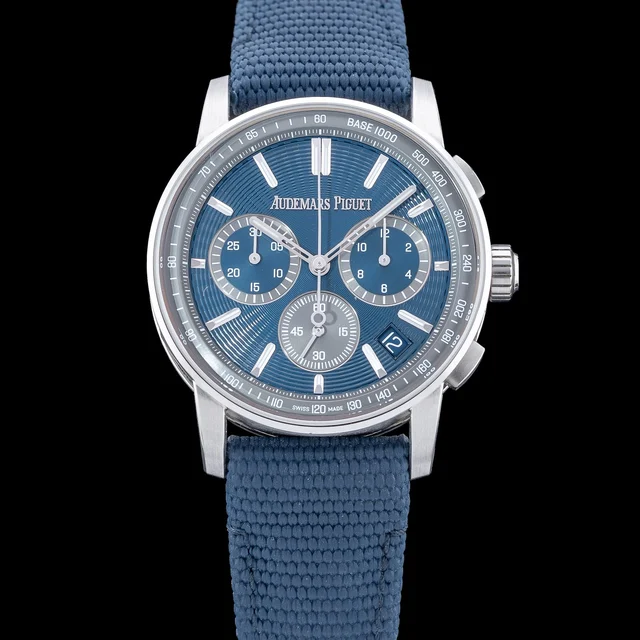 Audemars Piguet Code 11.59 Blue Dial Chronograph 26393ST.OO.A348KB.01 - Exquisite Timepiec