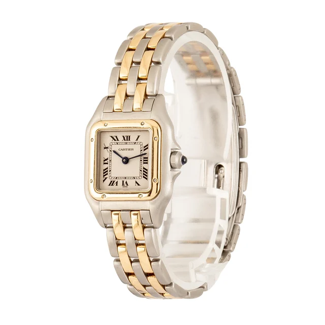 Cartier Panthere Ref 166921 Steel & Yellow Gold kol saati