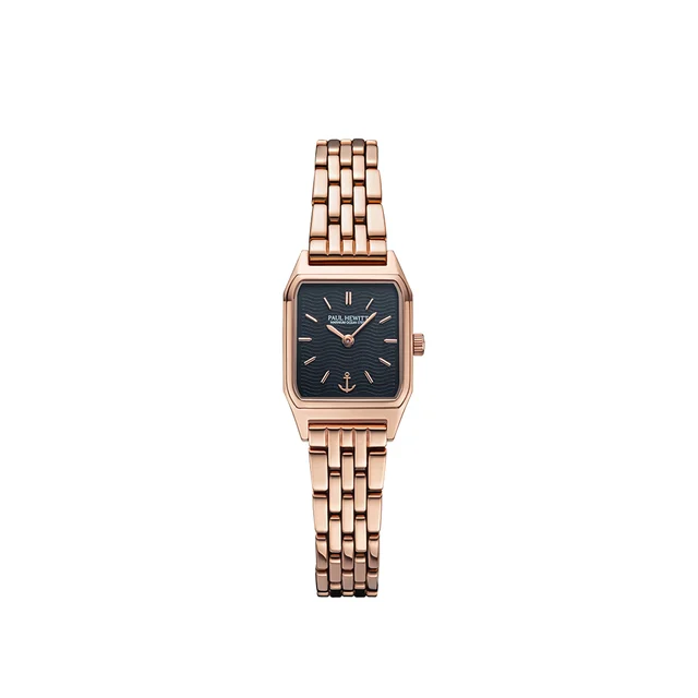 Default Petit Soleil Uhr Roségold Schwarz PH-W-0336 kol saati