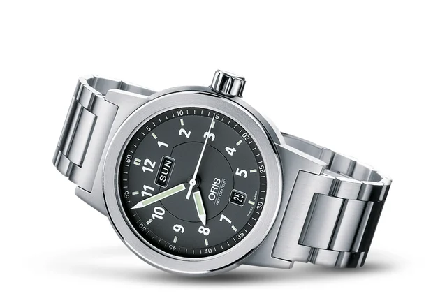 Oris Day Date 01 635 7534 4164-07 8 20 69 kol saati