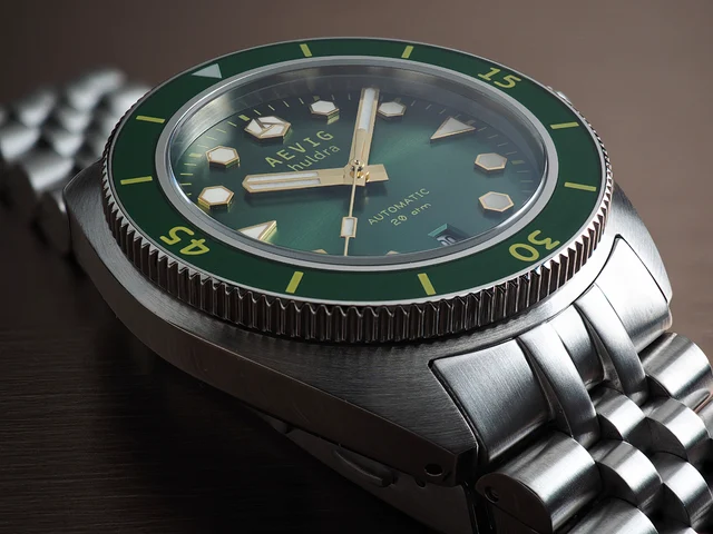 Aevig HULDRA automatic divewatch kol saati