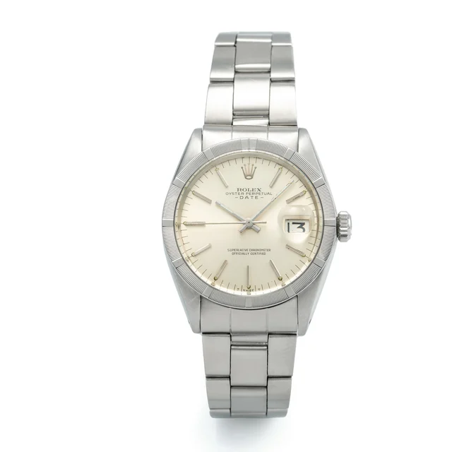 Ref. 1501 Self-winding, Centre-seconds, Date; "oyster Perpetual" "date"; Stainless Steel k