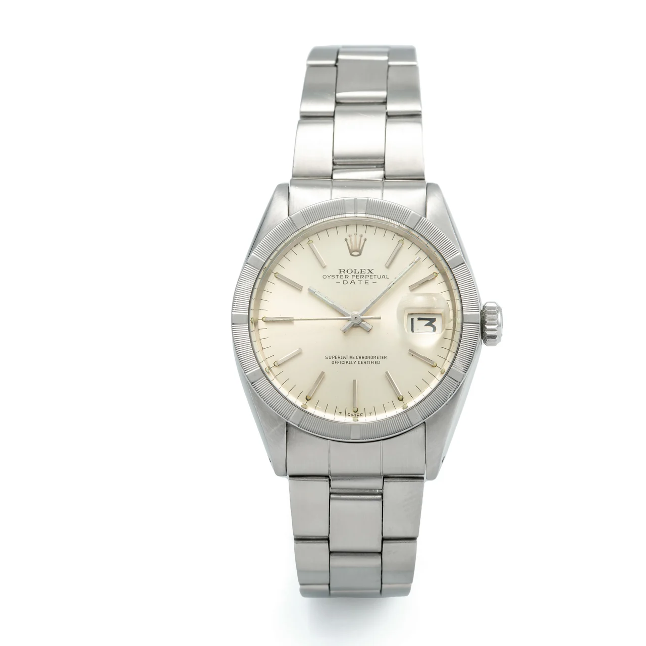Ref. 1501 Self-winding, Centre-seconds, Date; "oyster Perpetual" "date"; Stainless Steel kol saati