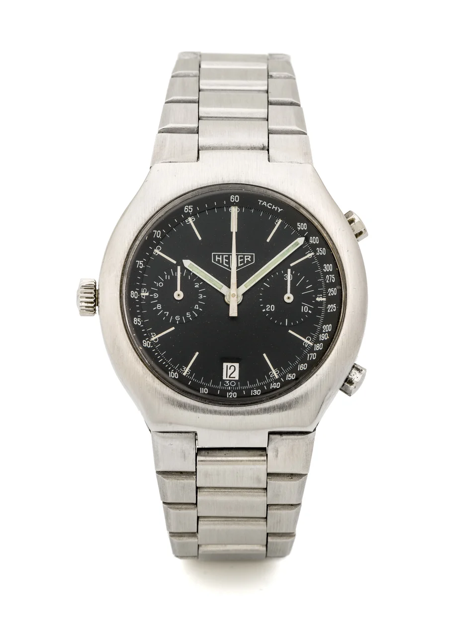 Heuer Daytona HEUER DAYTONA REF. 110 213 Fine, manual winding steel chronograph wristwatch. kol saati