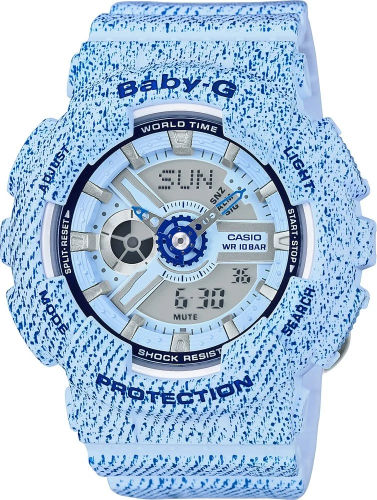 Casio Baby-g BA-110DC-2A3DR 43.4 mm kol saati