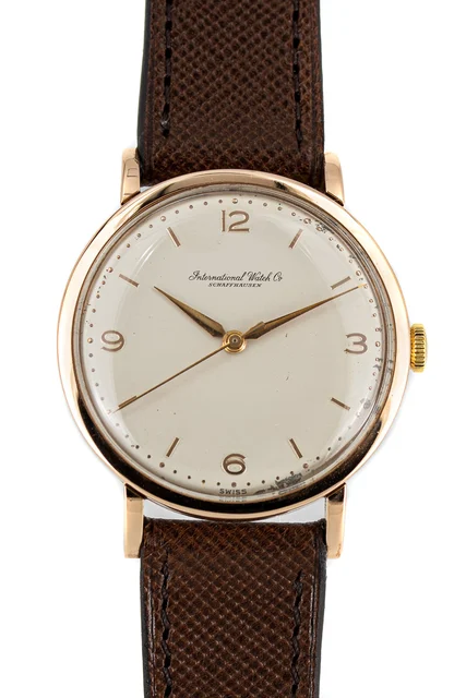 IWC Dresswatch 18k rosé kol saati