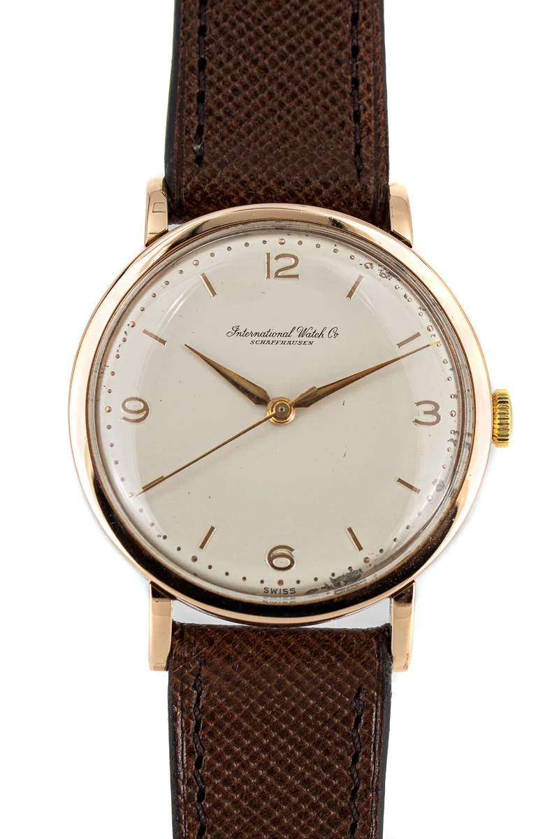 IWC Dresswatch 18k rosé 36 mm kol saati