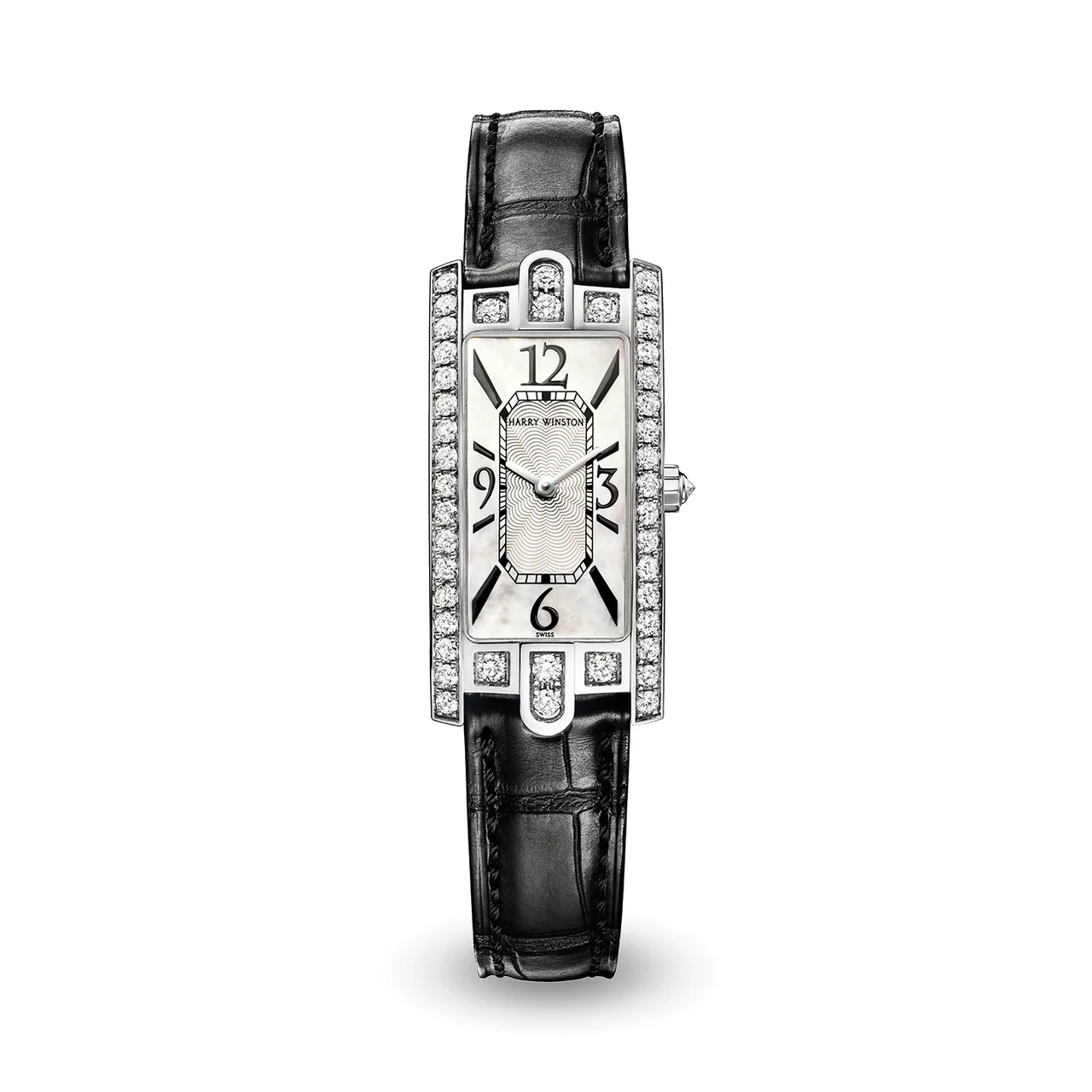 Harry Winston Avenue AVCQHM19WW018 40 mm kol saati