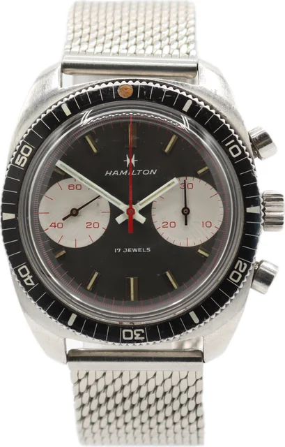Hamilton Chrono-Diver 4106399-Vintage-Hami kol saati