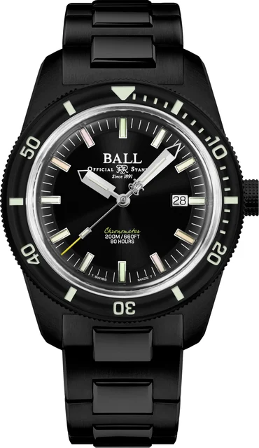 Ball Skindiver DD3208B-S2C-BKR kol saati