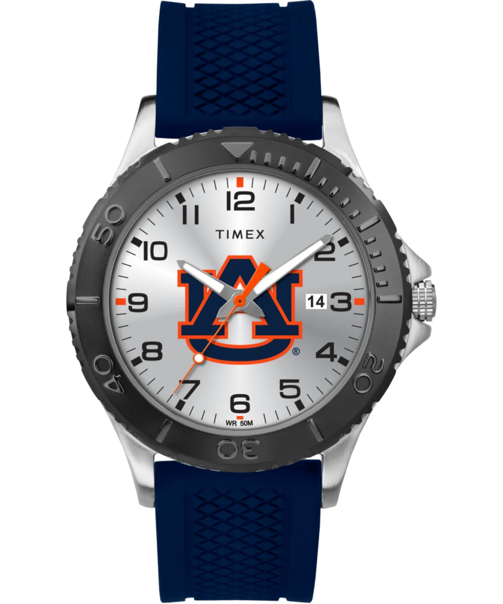 Timex Gamer Navy Auburn Tigers TWZUAUBME 42 mm kol saati