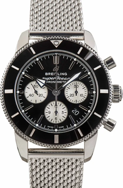 Breitling Superocean Chronograph 44 Black Dial AB0162121B1A1 kol saati