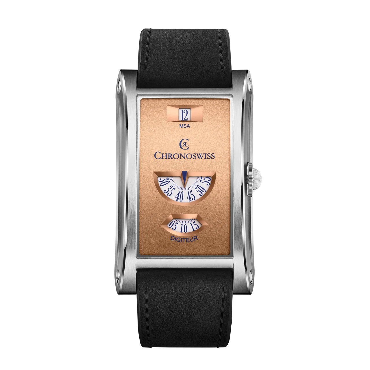 ChronoSwiss Neo Digiteur CH-1373.2-ROSI 48 mm kol saati
