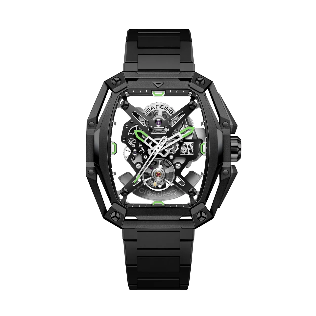 CIGA Design Hunter Z035-BB01-W1B 43 mm kol saati