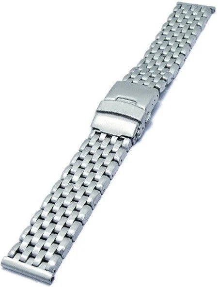 Vollmer Brushed Finish Solid Link Heavy Bracelet #09150H7 (20mm) kol saati