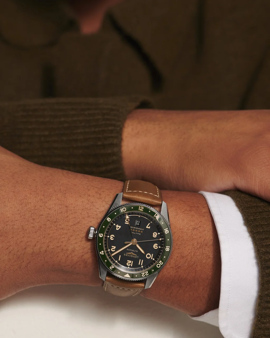 Longines Spirit Zulu Time L3.812.4.63.2 42 mm kol saati