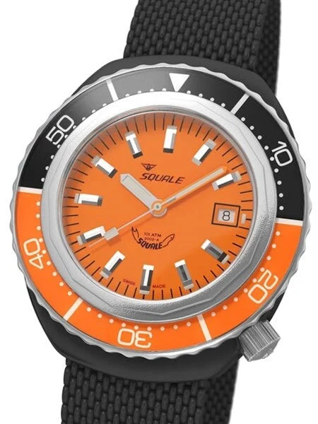 Squale meter Professional Swiss Automatic Dive watch with PVD Mesh Bracelet #2002O-PVD-S k