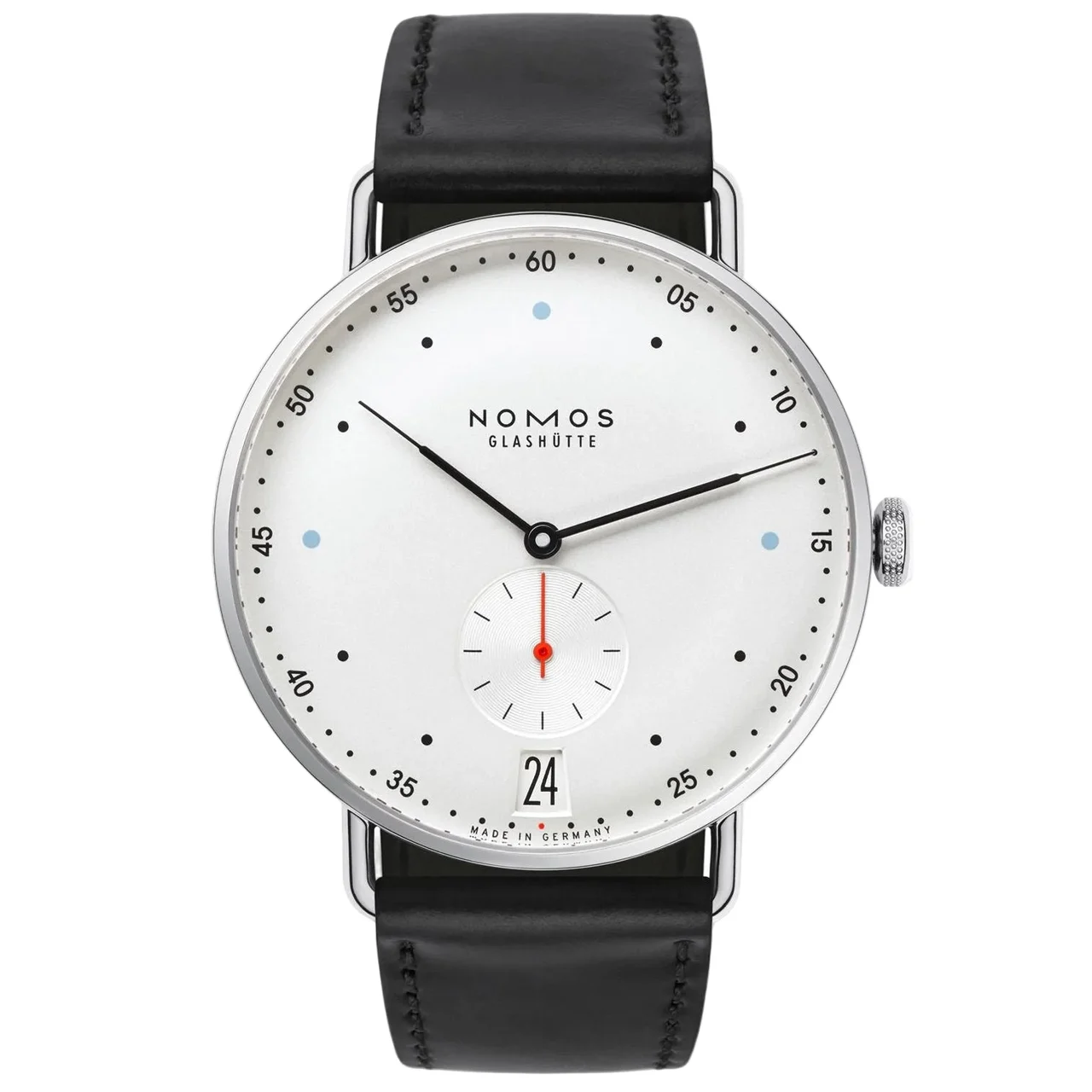 NOMOS Glashütte Metro 38 date 39 mm kol saati