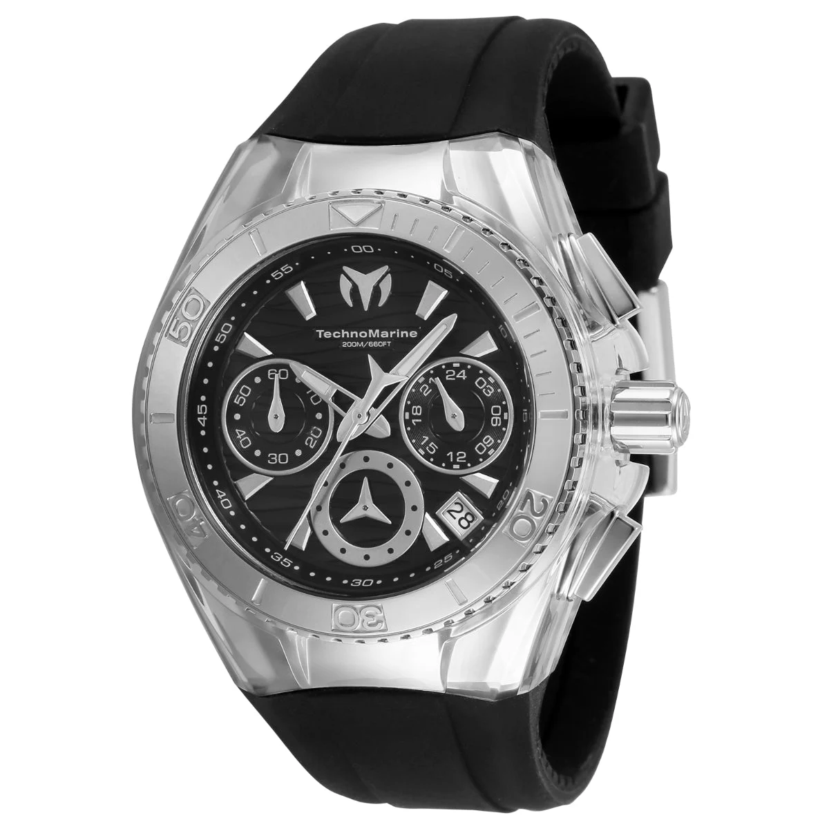Technomarine Cruise Star Watch - 40.57mm, Black (TM-120034) kol saati
