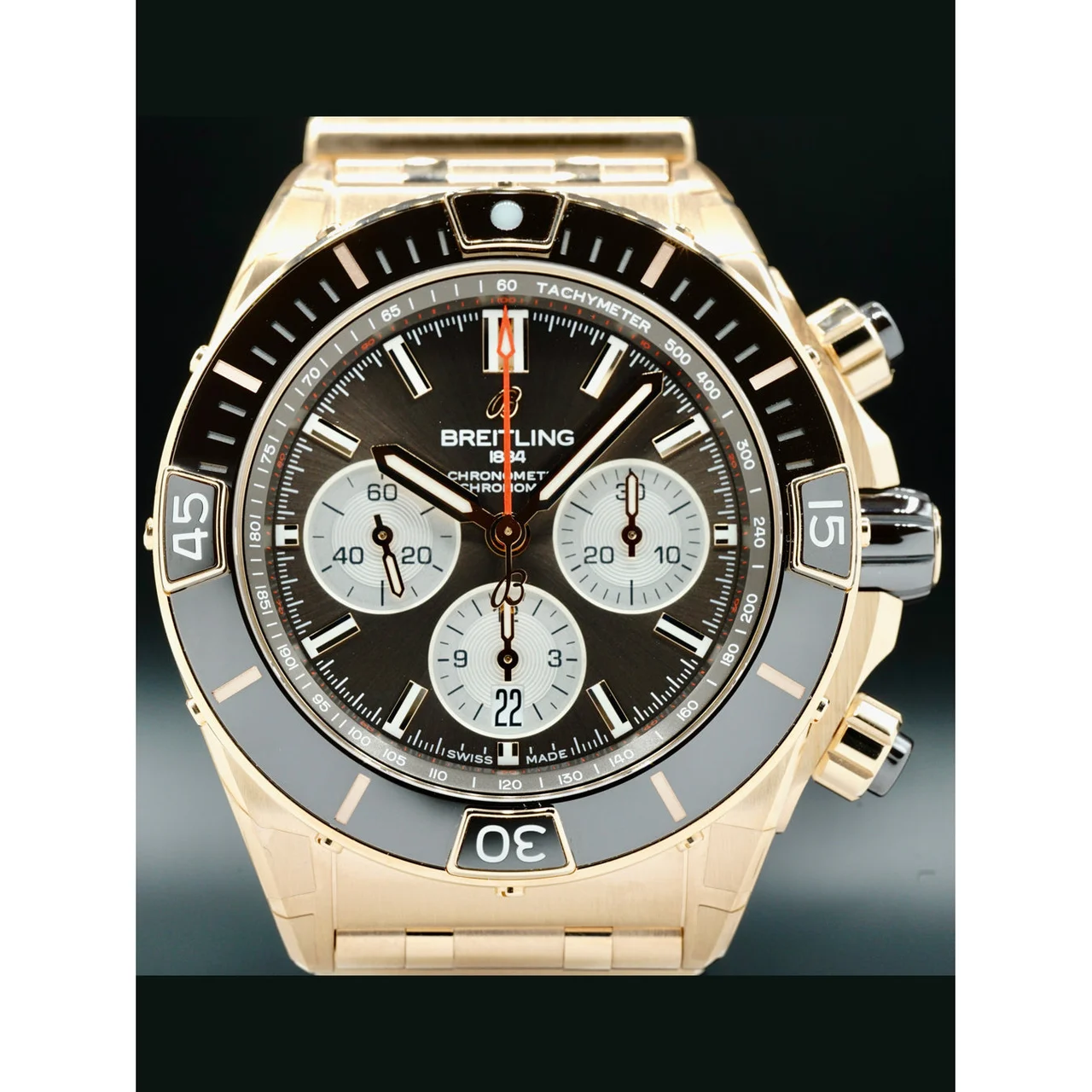 Breitling Super Chronomat B01 44 RB0136E31Q1R1 210000028367 44 mm kol saati