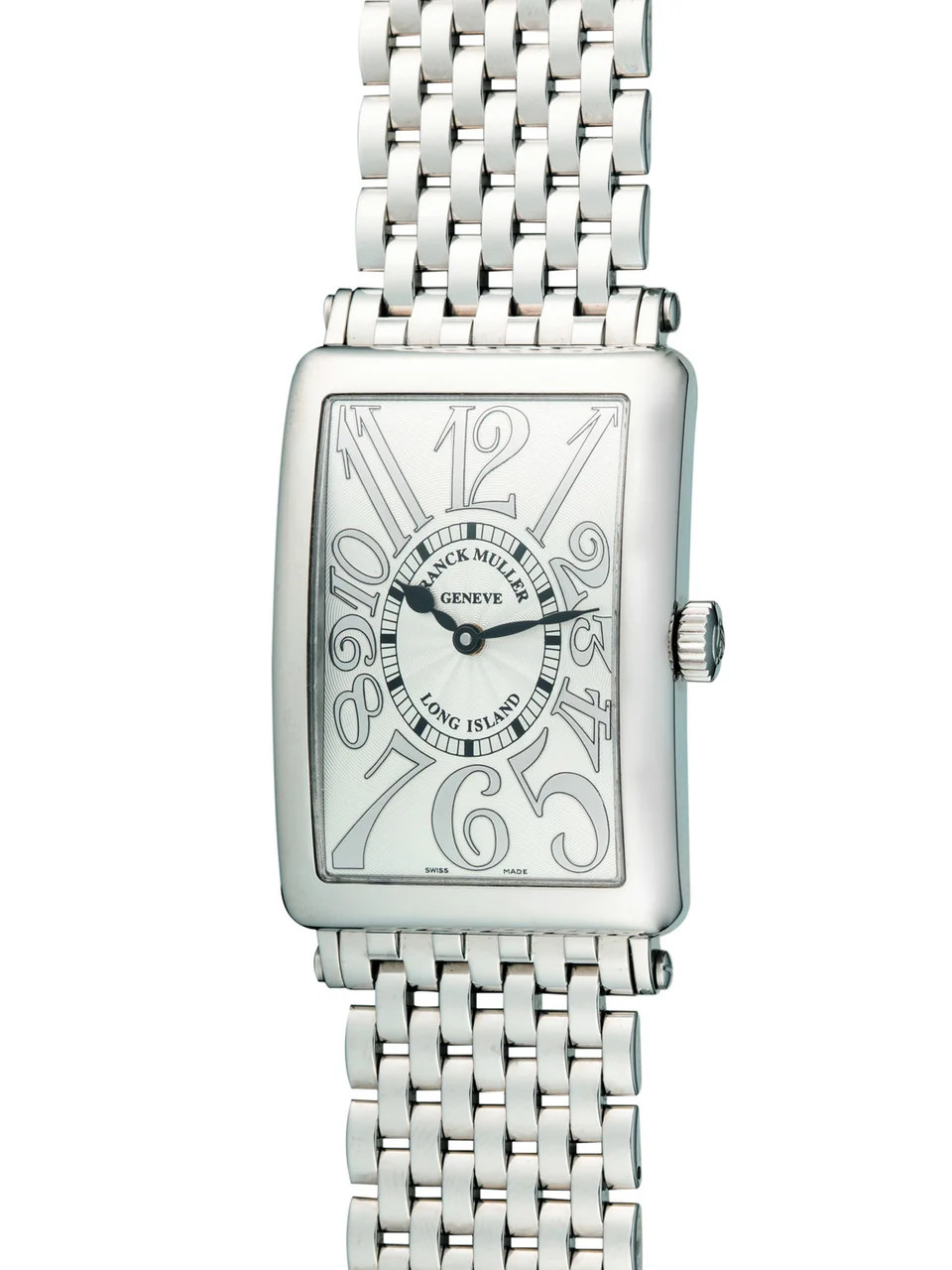 Franck Muller FRANCK MULLER REF. 1000 SC REL O AC, LONG ISLAND, STEEL WRISTWATCH AUTOMATIC, NEW OLD STOCK kol saati