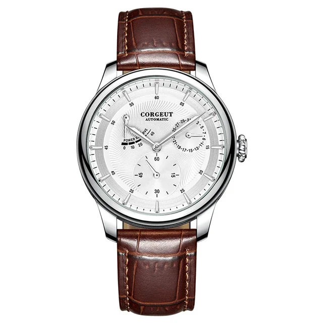 Tandorio Corgeut 6658 Chronograph Watch Dress 40MM 3ATM Hardlex Seagull ST movement 14:350