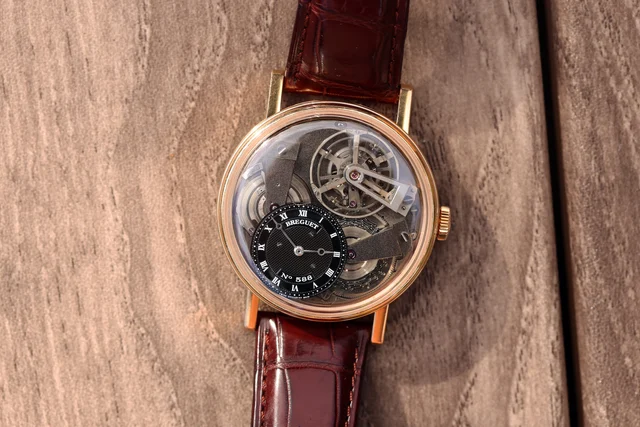 Breguet Tradition Tourbillon ref. 7047BR “Rose Gold, Fusee-C kol saati