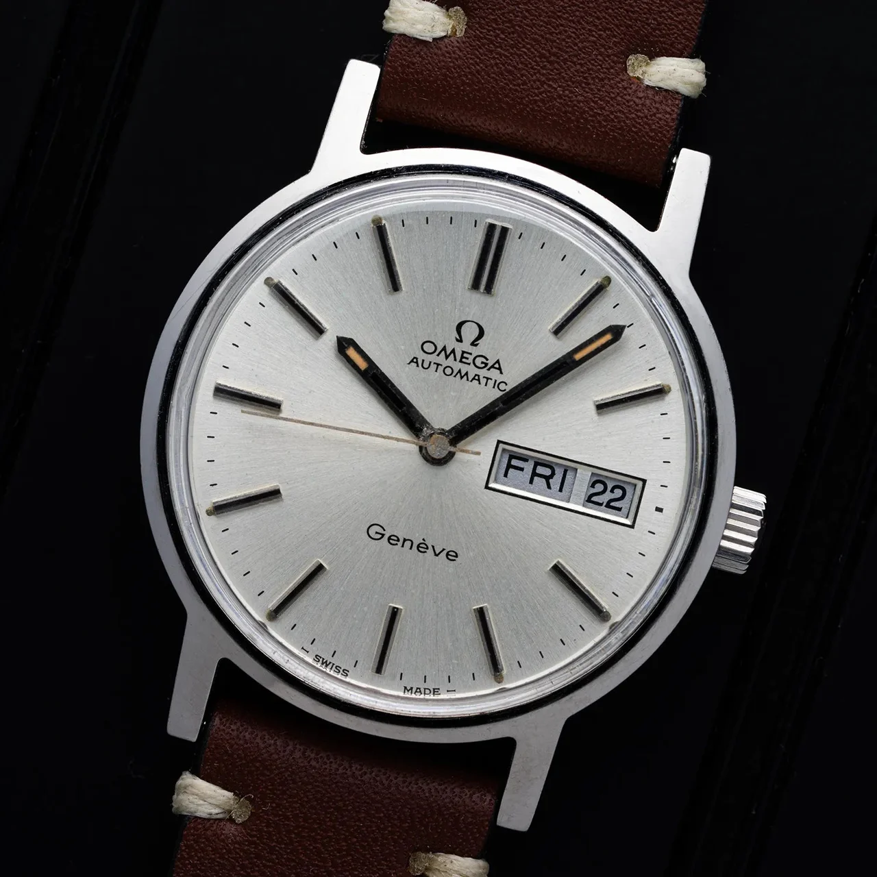 OMEGA Geneve Ref. 166.0117 Cal. 1022 Vintage Watch Geneve Ref. 166.0117 Cal. 1022 Men's Vintage Watch 35 mm kol saati