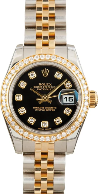 Rolex Datejust 179383 Diamond Bezel kol saati