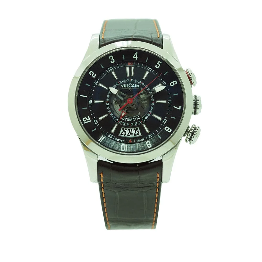 Vulcain Revolution Dual-Time VU210130.196CF 42 mm kol saati