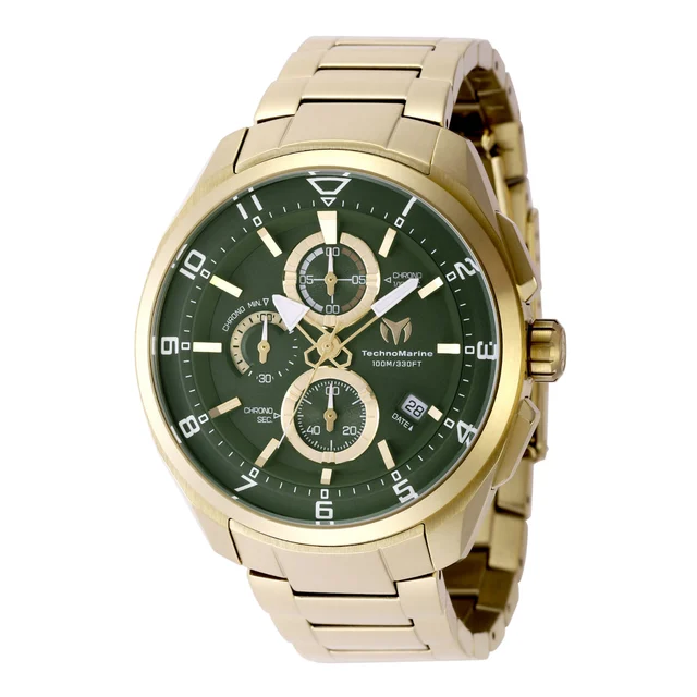 Technomarine Ocean Quantum Watch - 44mm. Gold (TM-318131) kol saati