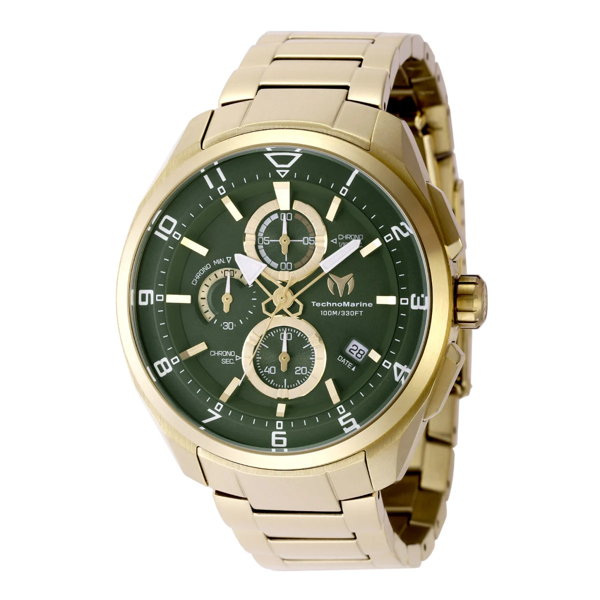 Technomarine Ocean Quantum Watch - 44mm. Gold (TM-318131) 44 mm kol saati
